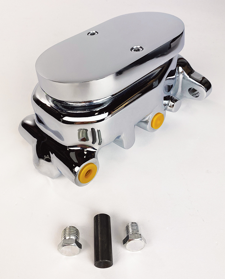 Universal Chrome Smooth Top GM Corvette Style Master Cylinder | Master ...
